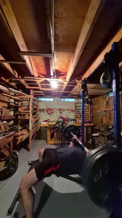 someone called me an ego lifter for having an arch like this in my back while doing these long negatives with pauses on a mere 185lbs. lol