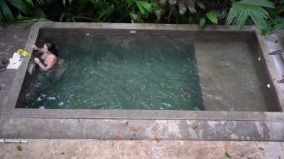 You come out to the balcony and see this, do you get hard? 