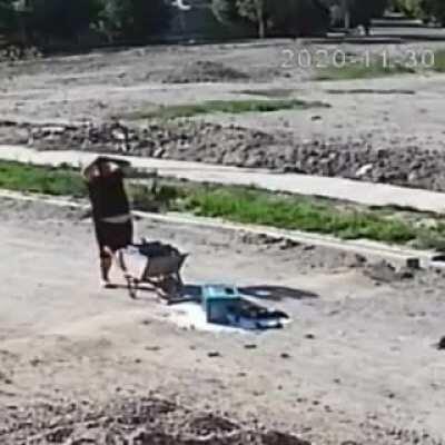 A man's souls has left its body, as its hope for a great weekend party.