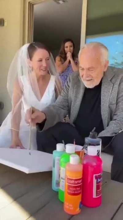 Father With Dementia Remembers Daughter On Her Wedding Day