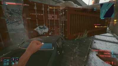 cyberpunk has a quality car delivery service