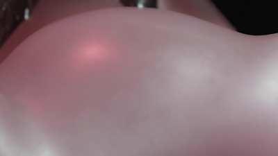 Orphea cum inflated by a monster (Lucislab) [Heroes of the storm]