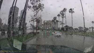 If you’ve never driven in Southern California during rain… just know people always forget their driving capability.