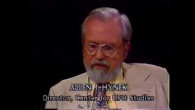 Dr. J Allen Hyneks comments on the ufo phenomena from 1980