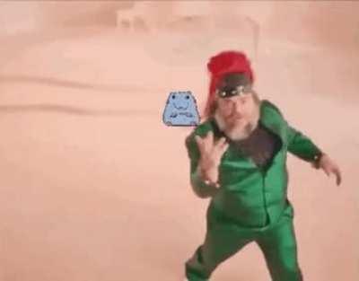 Jack black throws a stupid rat