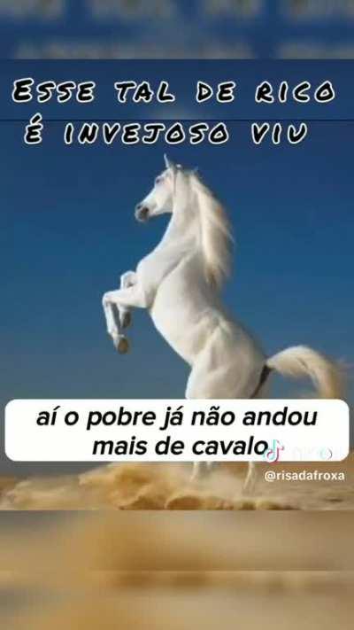 Rico acaba com a vida do pobre