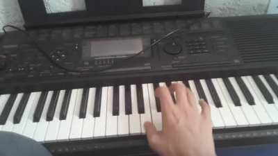 Acho q os adms est&atilde;o bravos comigo, ent a musica de Jojo tocada no piano por mim, para acalmar