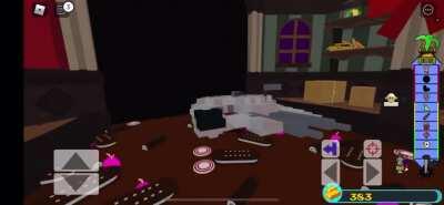 The Millenium Falcon in Build a Boat for Treasure!