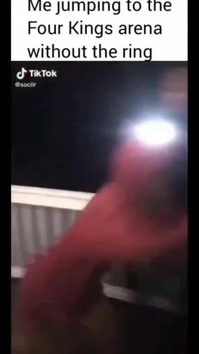 It looked nice to just jump there