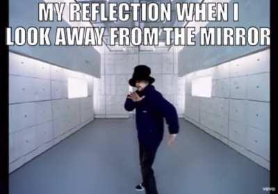 Looks like somebody forgot to keep staring