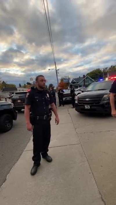 Police officer suspended for excessive force on a minor