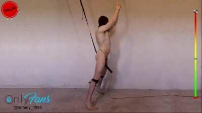 Anal Hook + Chastity + Vibrator Edging and Prostate Milking