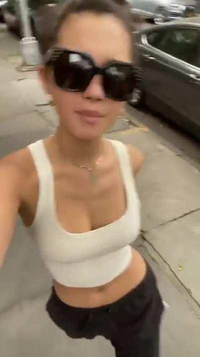 Lily Chee in a Sexy Top