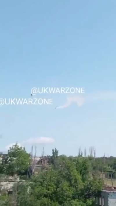 Russian SU-25 Shot Down In Ukraine Today.