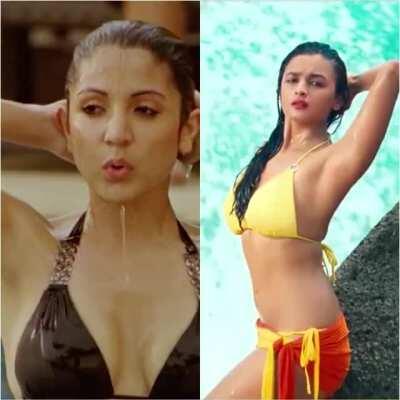 Bikini Battle : Anushka Sharma vs Alia Bhatt