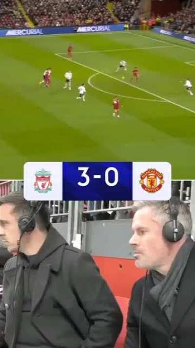 The Manchester United supporter on the left looses about 15 percent of his soul with every goal.