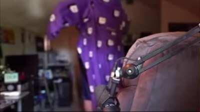 When she says the pregnancy test came back negative