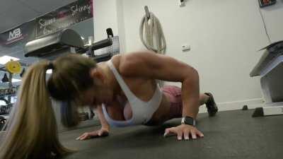 Bra Busty Fitness Girl