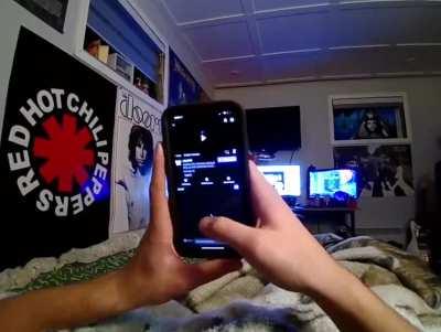 At least he’s having fun i guess...sadge