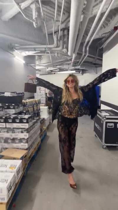 At Tiestos party in Las Vegas | IG story April 20, 2024