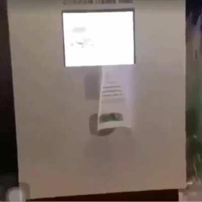 When the cashier has had enough