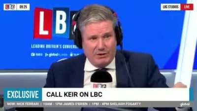 Keir Starmer has confirmed he won't do a deal with the SNP even if it means the Tories remaining in power. In other words he'd rather have the Tories in power than do a deal with the SNP to keep them out.