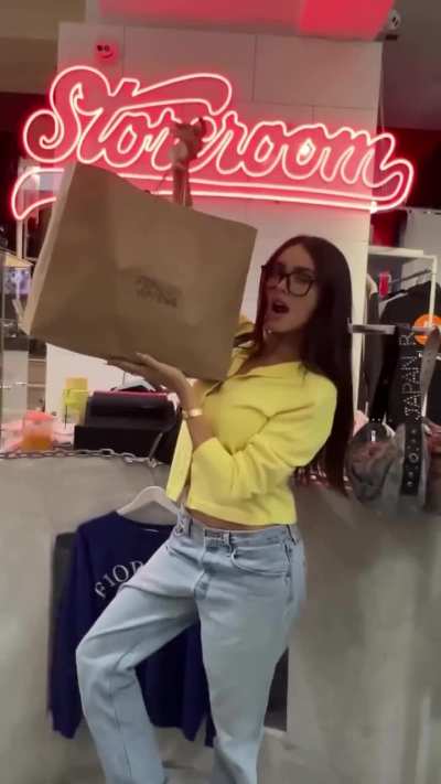 New Video of Madison at The Storeroom Vintage Shop in Sydney, Australia. August 2024