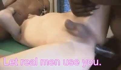 Post an ad here now and have a big black cock in every hole tonight