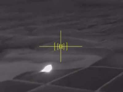 Footage of the Ukrainian Air Force shooting down an Iranian/Russian 