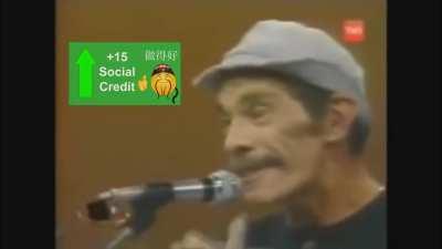 Seu madruga canta super idol