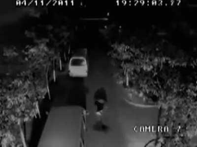 Getting hit by lightning twice.