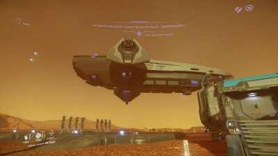 Showing my friend around the verse', loading up some rovers, when suddenly...