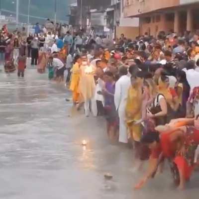 Trying to blend in with the Hindu culture