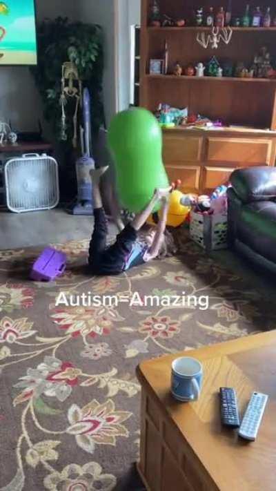 This is really impressive, autism is amazingly unique.