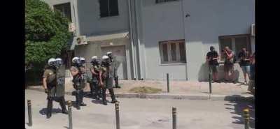 Young Greek anarchists instant regret