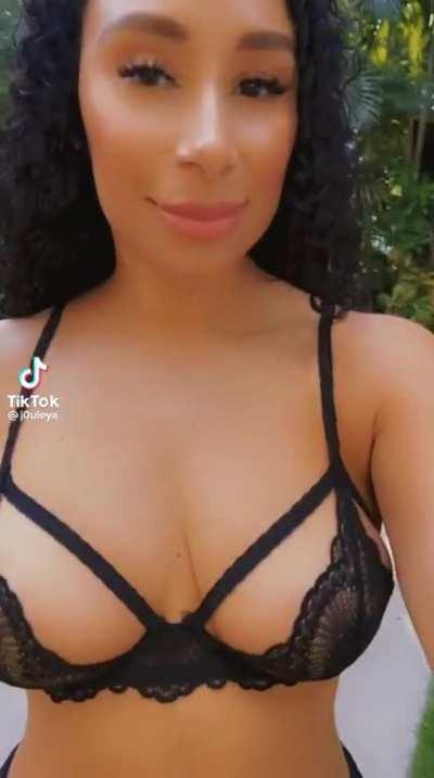 Imagine how much more they would bounce when I ride you