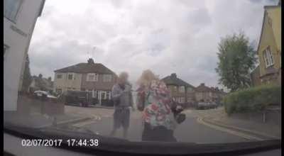 To fake an accident.