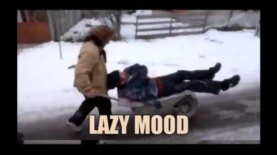 Lazy mood