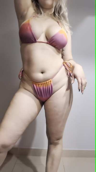 Should I get a bigger size of bikini