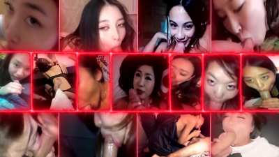 Showering them with cum