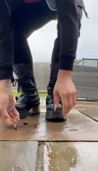 I have vids of women crushing in sneakers and boots, just message me if you’re interested.