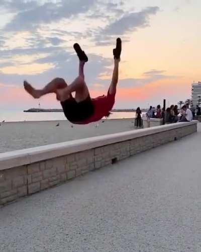 Dude Doing A Flippity Doo Dah