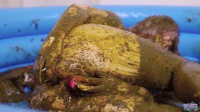 Fucking both holes while completely coverd in shit