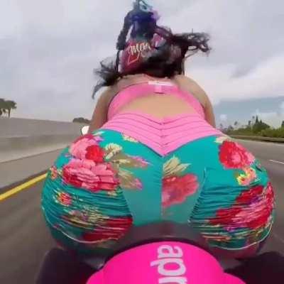 She’s got skills…would you let her ride your bike ?