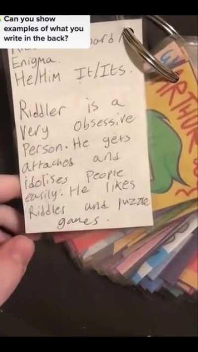 Dang I bet you next they’re gonna shuffle the cards to decide who to be for the day.