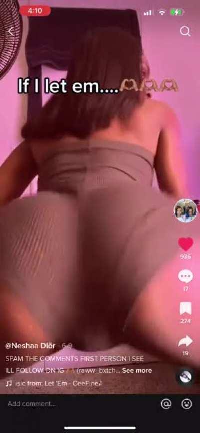 Skinny bitches be having the phhat ma