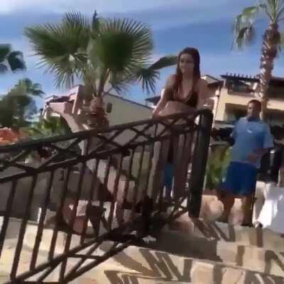 She went from Woohoo to oops