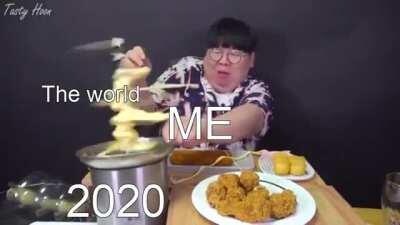 this year has been like cheese in a chocolate fountain...