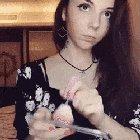 Subtly telling her that she is wearing too much makeup