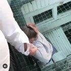 HMFT after I forget that I’m hanging from a rooftop and need to fix my skirt